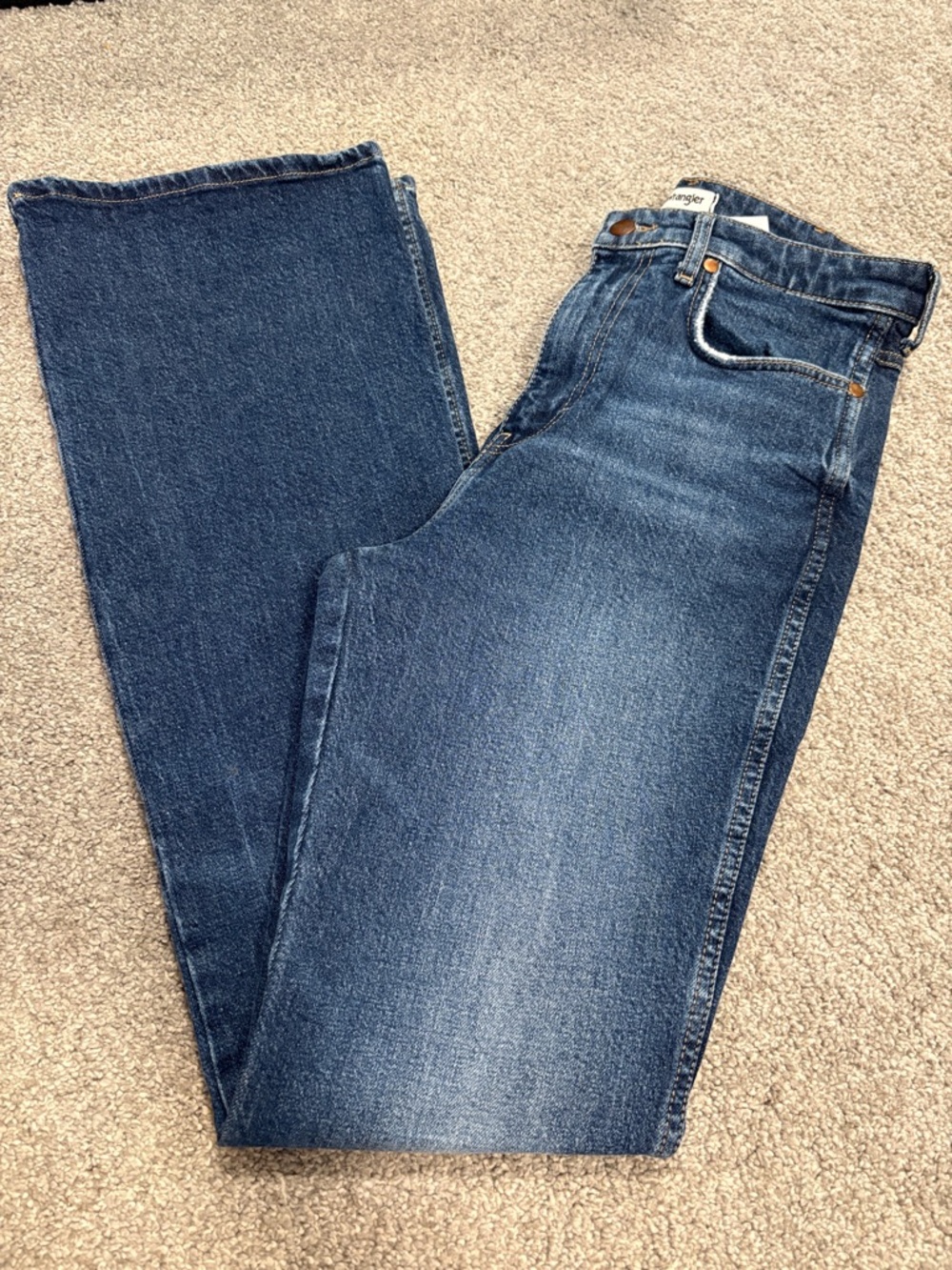 Wrangler Westward High Rise Boot Cut Jeans
